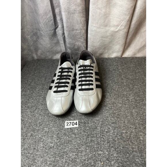 Adidas Originals Tokyo Women's Shoes in Silver Metallic/Core Black/Gum Size 10.5 - Picture 8 of 8